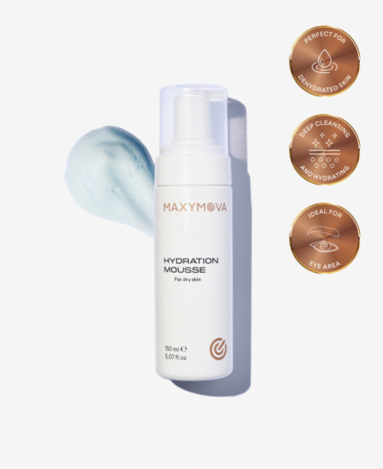 HYDRATING MOUSSE LASH & FACE 150 ML – ХИДРАТИРАЩА ПОЧИСТВАЩА ПЯНА С АЛОЕ ВЕРА И JERICHO ROSE